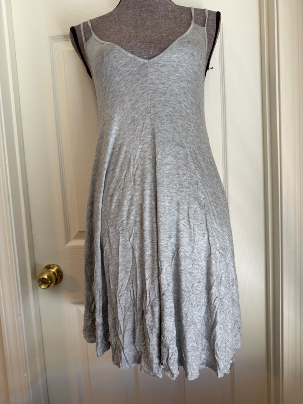 Forever 21 Light Heather Gray Tank Dress